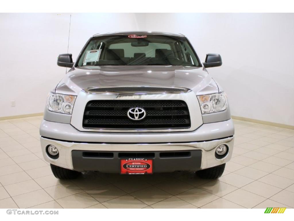 2008 Tundra SR5 CrewMax - Silver Sky Metallic / Graphite Gray photo #2