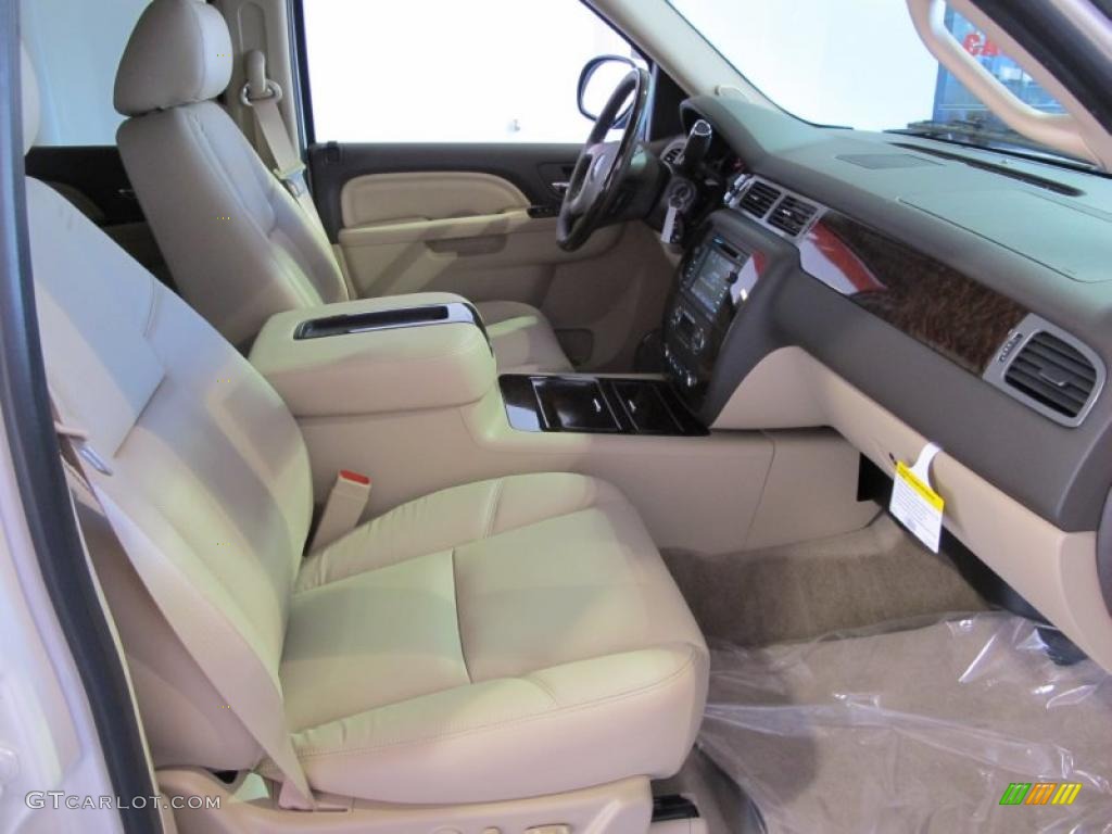 Cocoa/Light Cashmere Interior 2011 GMC Yukon Denali Photo #40828233