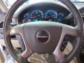 Cocoa/Light Cashmere 2011 GMC Yukon Denali Steering Wheel