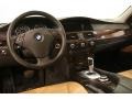 2008 BMW 5 Series Natural Brown Dakota Leather Interior Prime Interior Photo