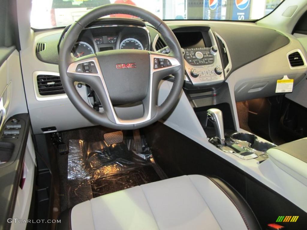 Light Titanium Interior 2011 GMC Terrain SLT Photo #40829049