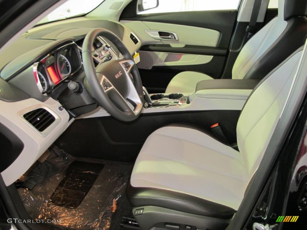 Light Titanium Interior 2011 GMC Terrain SLT Photo #40829065