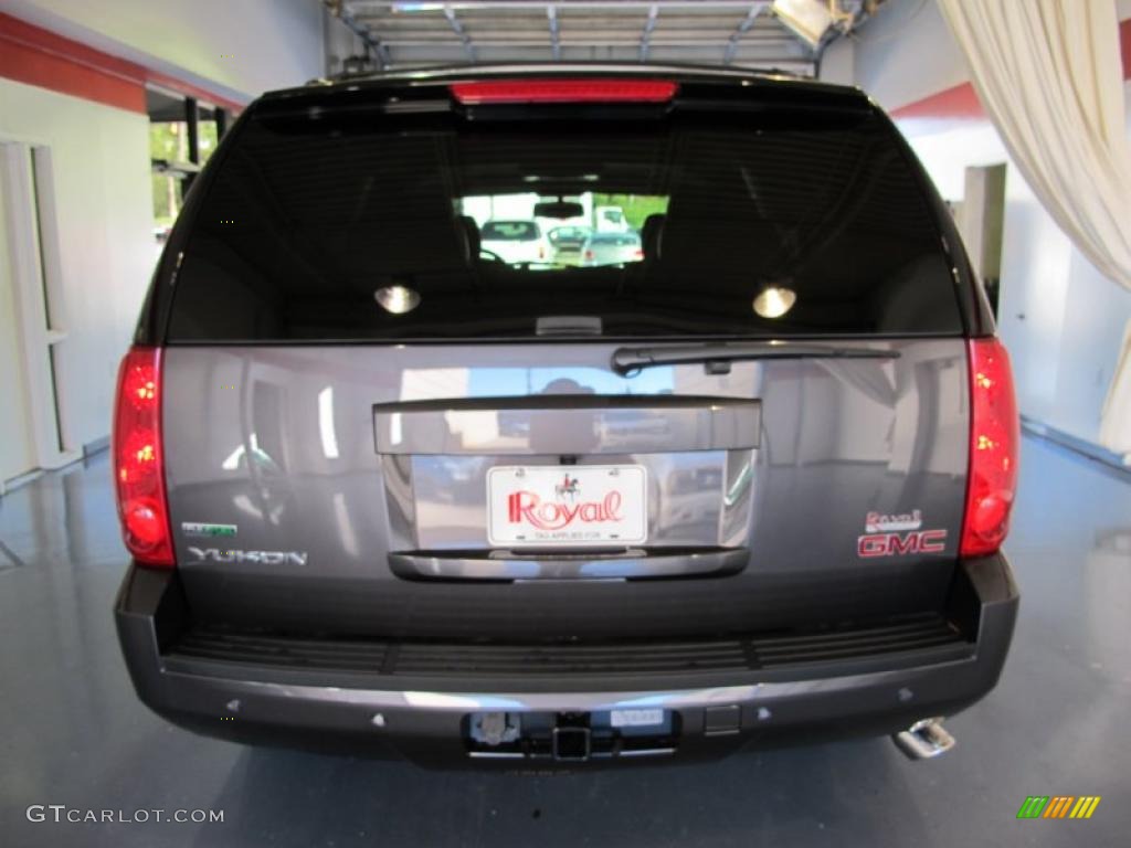 2011 Yukon SLT - Storm Gray Metallic / Ebony photo #3