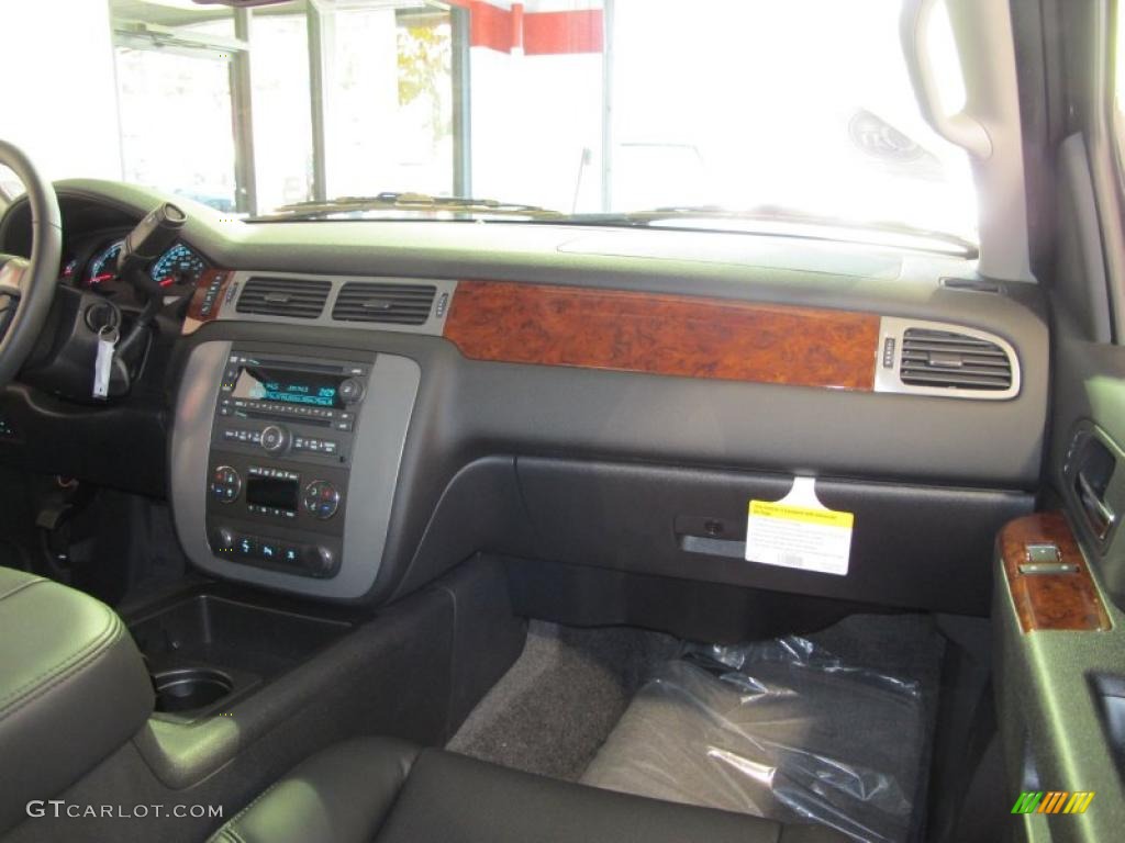 2011 Yukon SLT - Storm Gray Metallic / Ebony photo #9