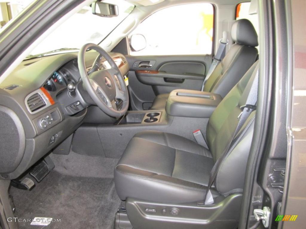 2011 Yukon SLT - Storm Gray Metallic / Ebony photo #14