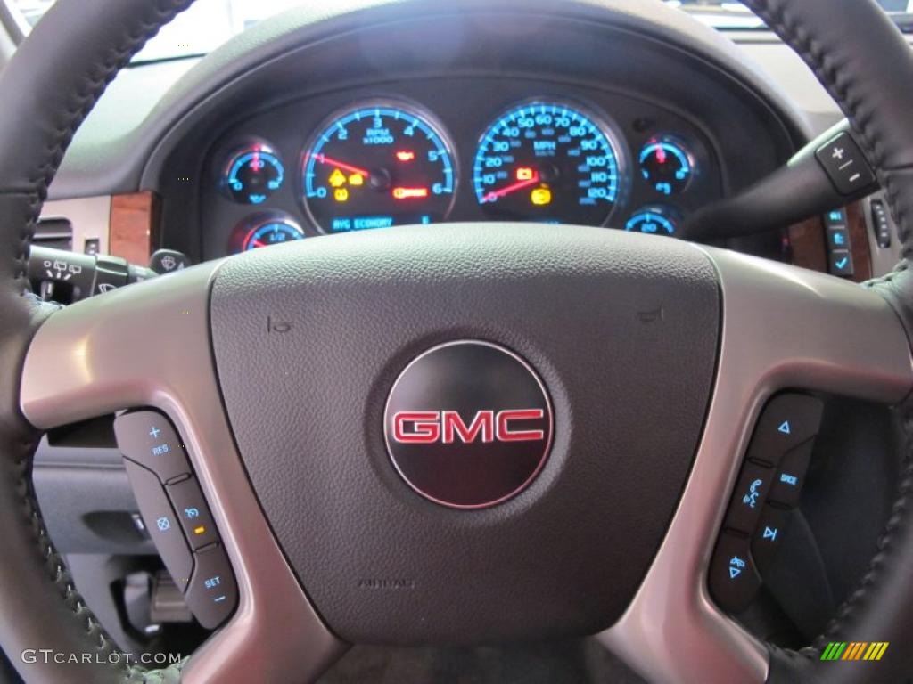 2011 Yukon SLT - Storm Gray Metallic / Ebony photo #15