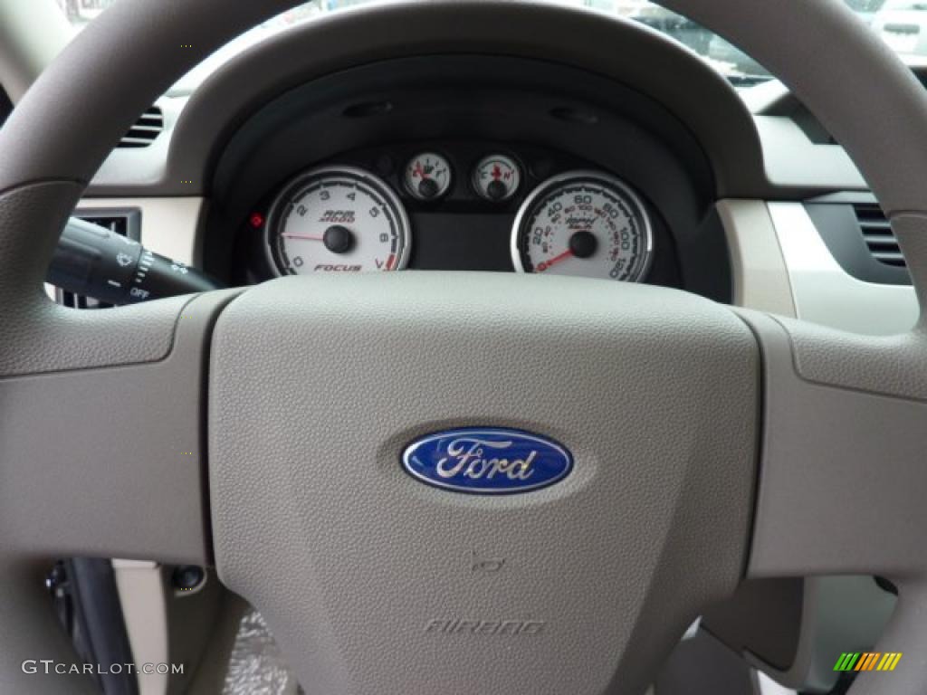 2011 Focus S Sedan - Sterling Gray Metallic / Medium Stone photo #19