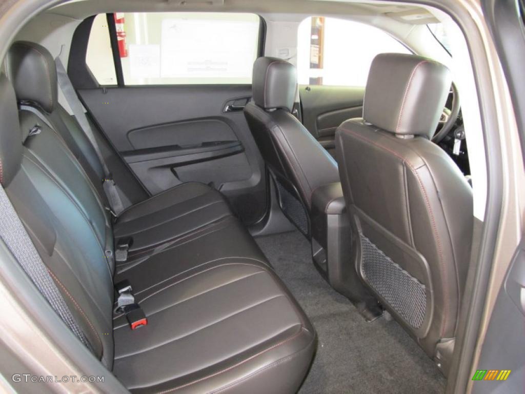 Jet Black Interior 2011 GMC Terrain SLT Photo #40830077