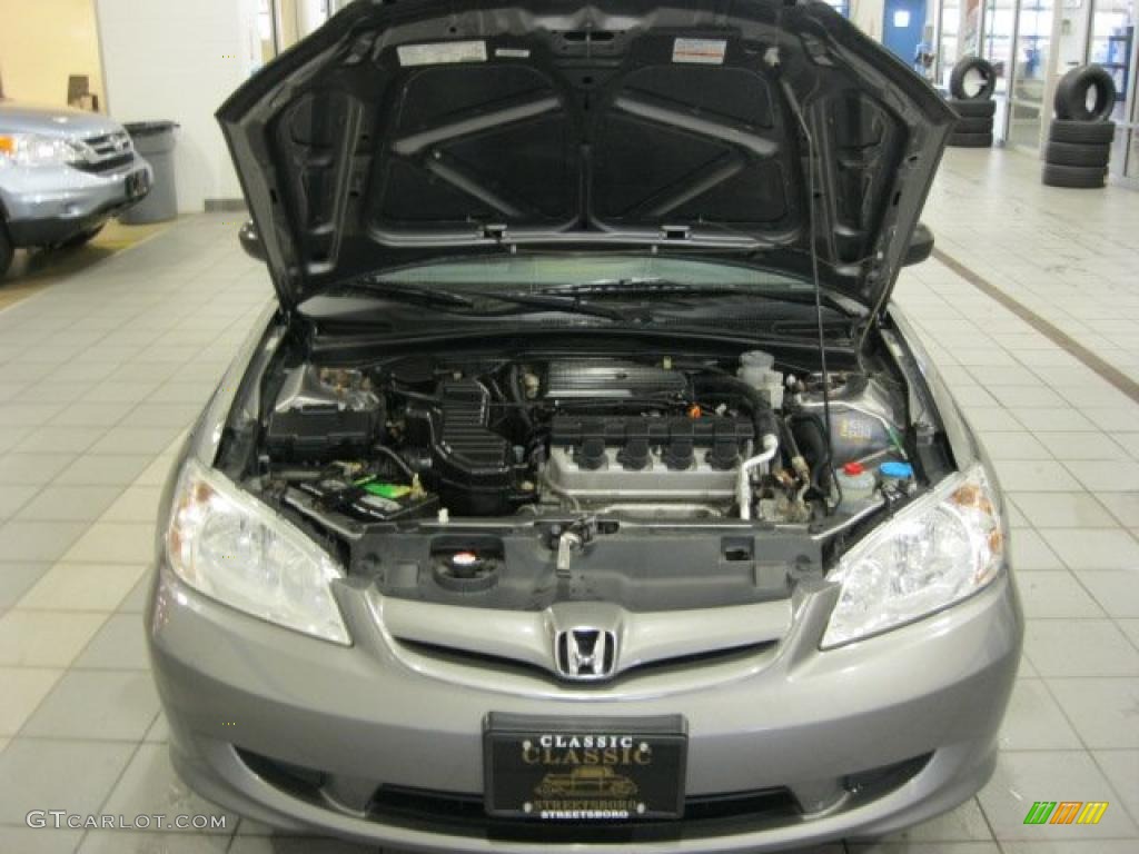 2004 Honda Civic LX Sedan 1.7L SOHC 16V VTEC 4 Cylinder Engine Photo #40830313