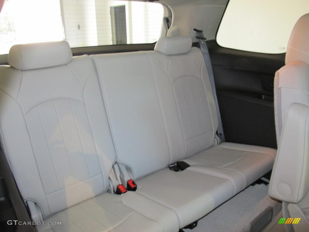 Light Titanium Interior 2011 GMC Acadia Denali Photo #40830389