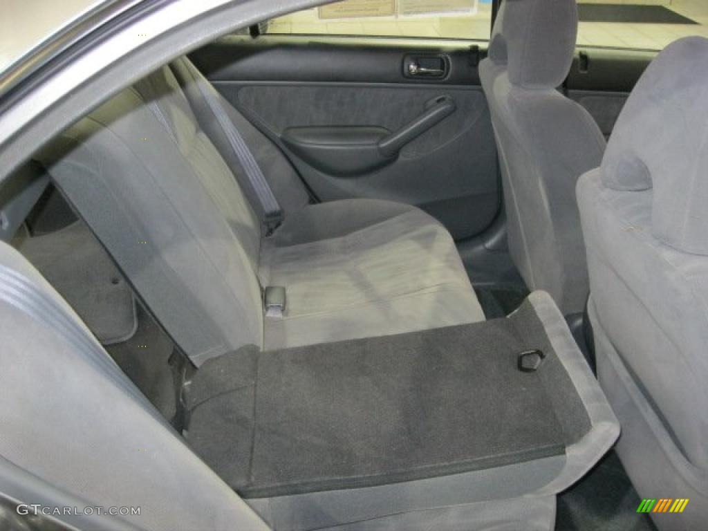 Gray Interior 2004 Honda Civic LX Sedan Photo #40830405
