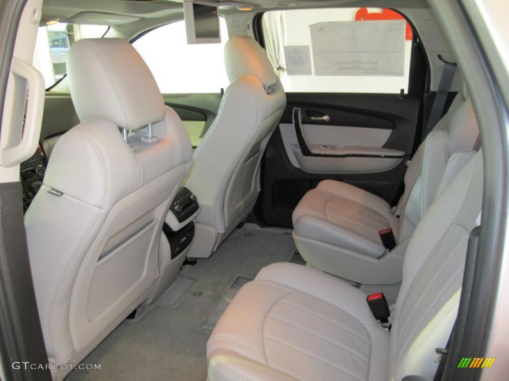 Light Titanium Interior 2011 GMC Acadia Denali Photo #40830481