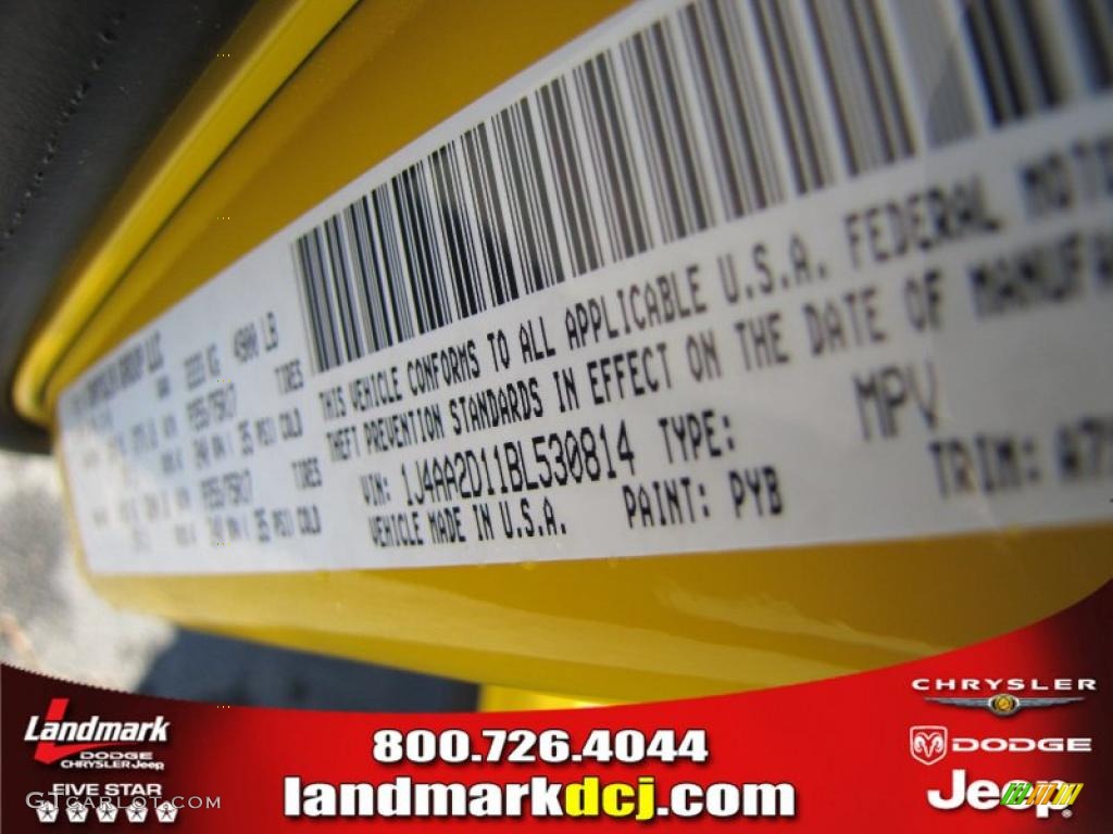 2011 Wrangler Sport S 4x4 - Detonator Yellow / Black photo #13