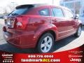 2011 Inferno Red Crystal Pearl Dodge Caliber Mainstreet  photo #3