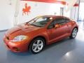 2008 Sunset Orange Pearlescent Mitsubishi Eclipse GS Coupe  photo #1