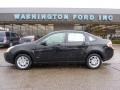 2011 Ebony Black Ford Focus SE Sedan  photo #1