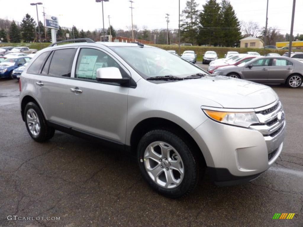Ingot Silver Metallic 2011 Ford Edge SEL AWD Exterior Photo #40834877