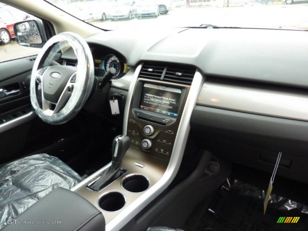 2011 Ford Edge SEL AWD Charcoal Black Dashboard Photo #40835017