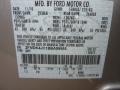 UX: Ingot Silver Metallic 2011 Ford Edge SEL AWD Color Code