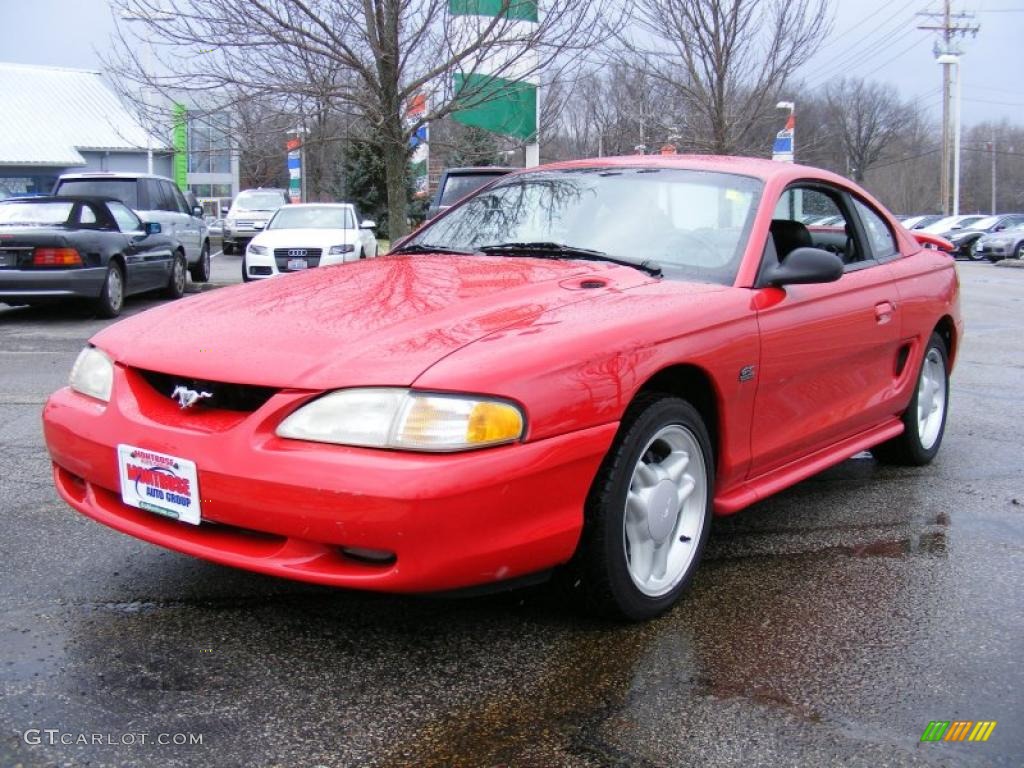 Rio Red Ford Mustang