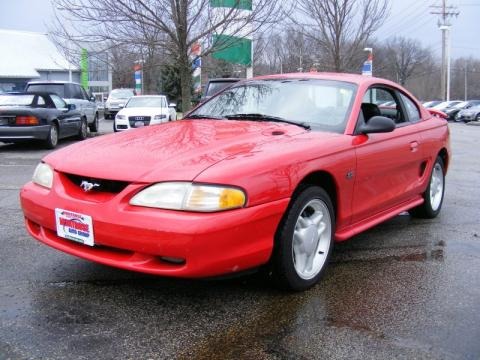 1995 Ford Mustang GT Coupe Data, Info and Specs