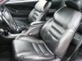 Black 1995 Ford Mustang GT Coupe Interior Color