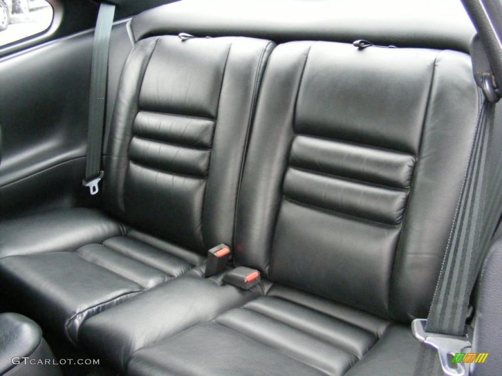 Black Interior 1995 Ford Mustang GT Coupe Photo #40837281