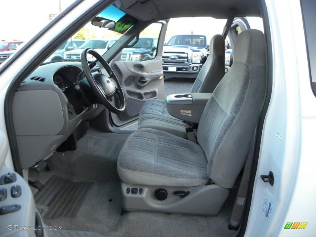 Medium Graphite Interior 1998 Ford F150 XLT SuperCab Photo #40837317