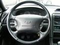 1995 Ford Mustang Black Interior Steering Wheel Photo