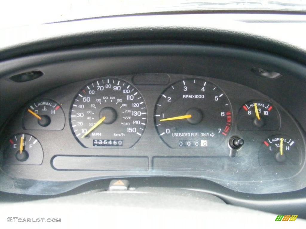 1995 Ford Mustang GT Coupe Gauges Photo #40837377