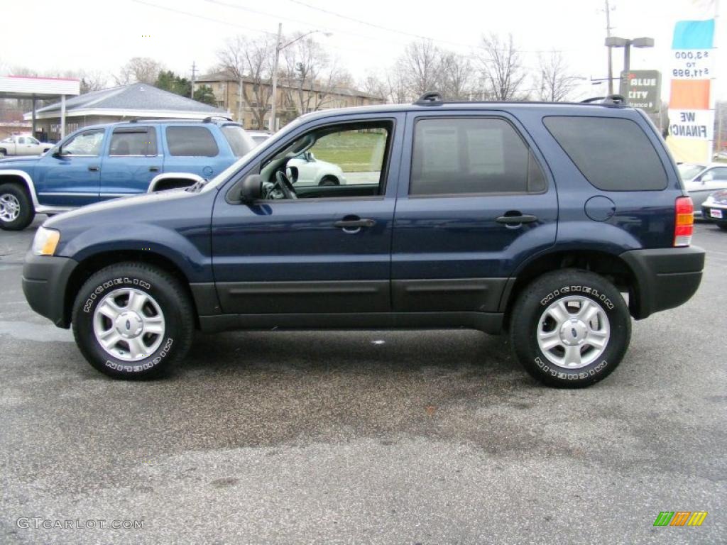 True Blue Metallic 2003 Ford Escape XLT V6 Exterior Photo #40837633