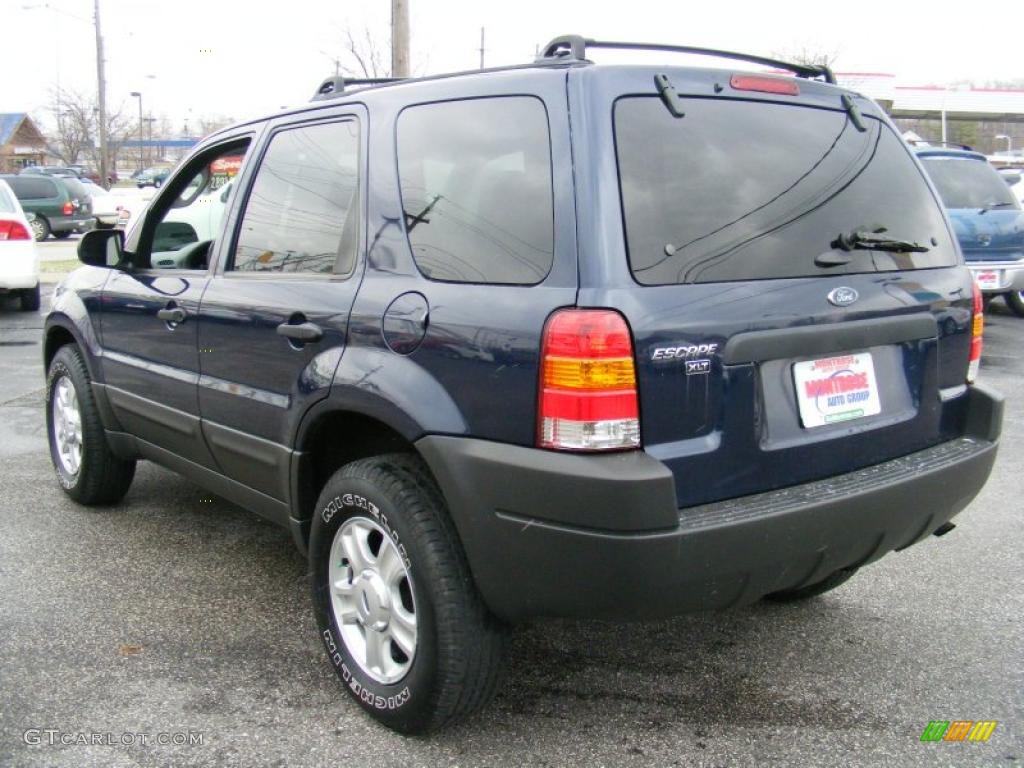 True Blue Metallic 2003 Ford Escape XLT V6 Exterior Photo #40837649