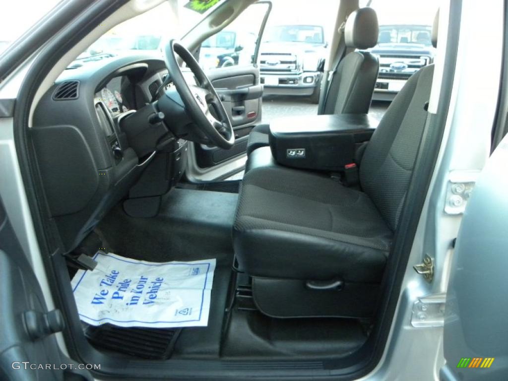 Dark Slate Gray Interior 2003 Dodge Ram 2500 ST Quad Cab Photo #40837709