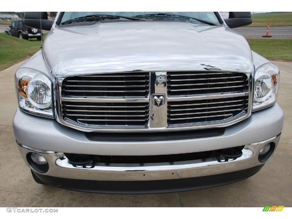 2009 Ram 3500 Big Horn Edition Quad Cab 4x4 Dually - Bright Silver Metallic / Medium Slate Gray photo #12