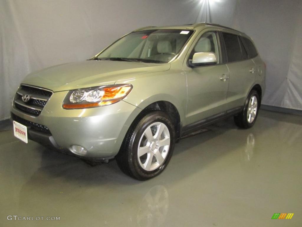 2009 Santa Fe Limited 4WD - Natural Khaki / Beige photo #1