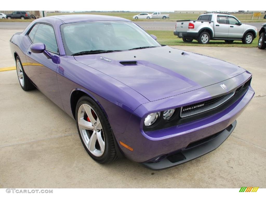 Plum Crazy Purple Pearl 2010 Dodge Challenger SRT8 Exterior Photo #40841397