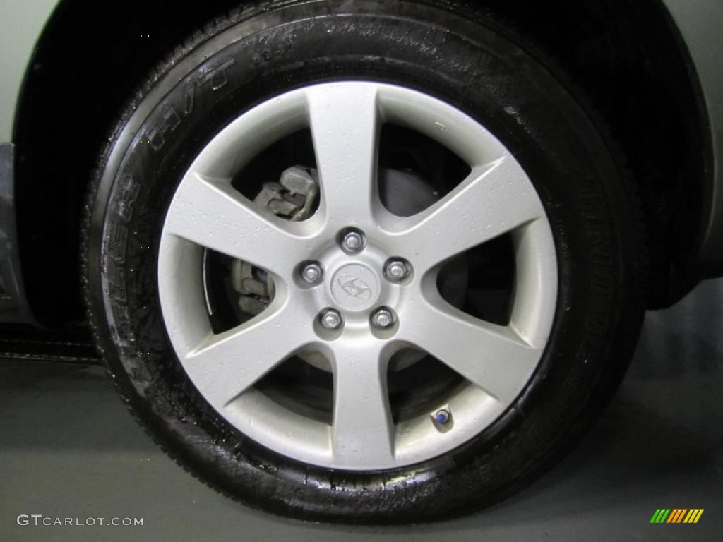 2009 Hyundai Santa Fe Limited 4WD Wheel Photo #40841549