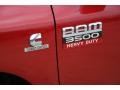 2007 Inferno Red Crystal Pearl Dodge Ram 3500 SLT Quad Cab Chassis  photo #17