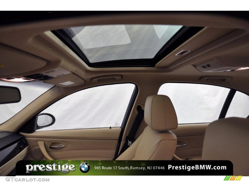 2008 3 Series 335i Sedan - Alpine White / Beige photo #12