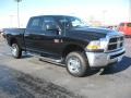 2011 Brilliant Black Crystal Pearl Dodge Ram 2500 HD ST Crew Cab 4x4  photo #3