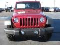 2011 Deep Cherry Red Jeep Wrangler Unlimited Rubicon 4x4  photo #2