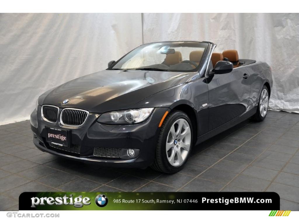 2010 3 Series 335i Convertible - Monaco Blue Metallic / Saddle Brown Dakota Leather photo #1