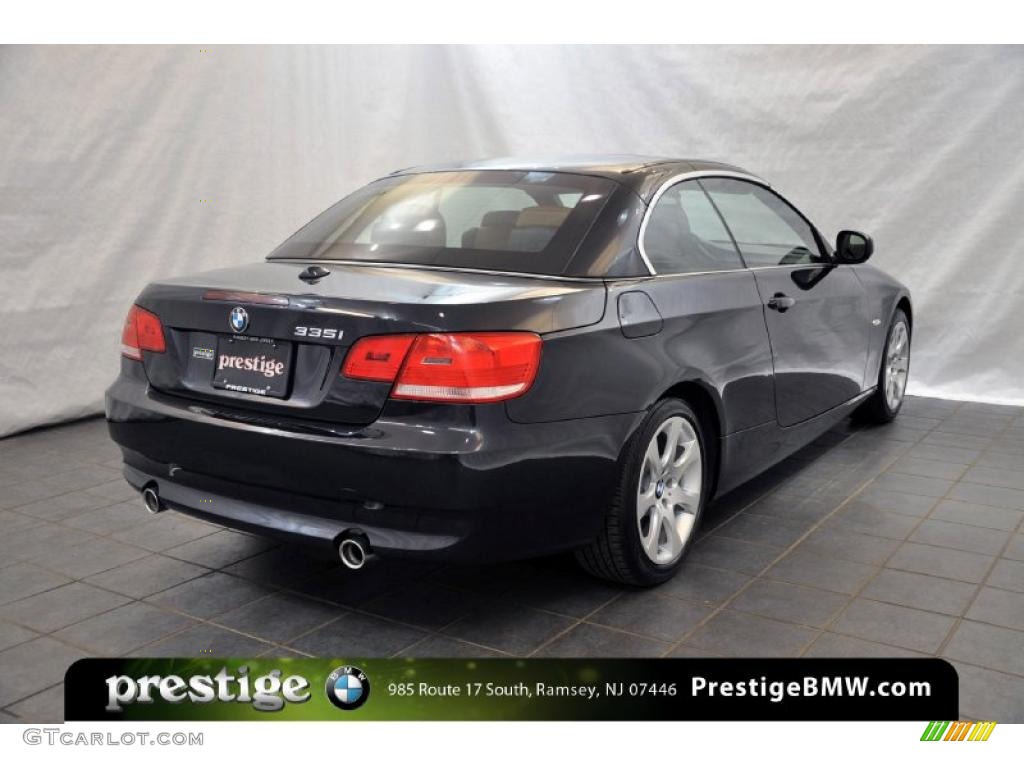 2010 3 Series 335i Convertible - Monaco Blue Metallic / Saddle Brown Dakota Leather photo #2