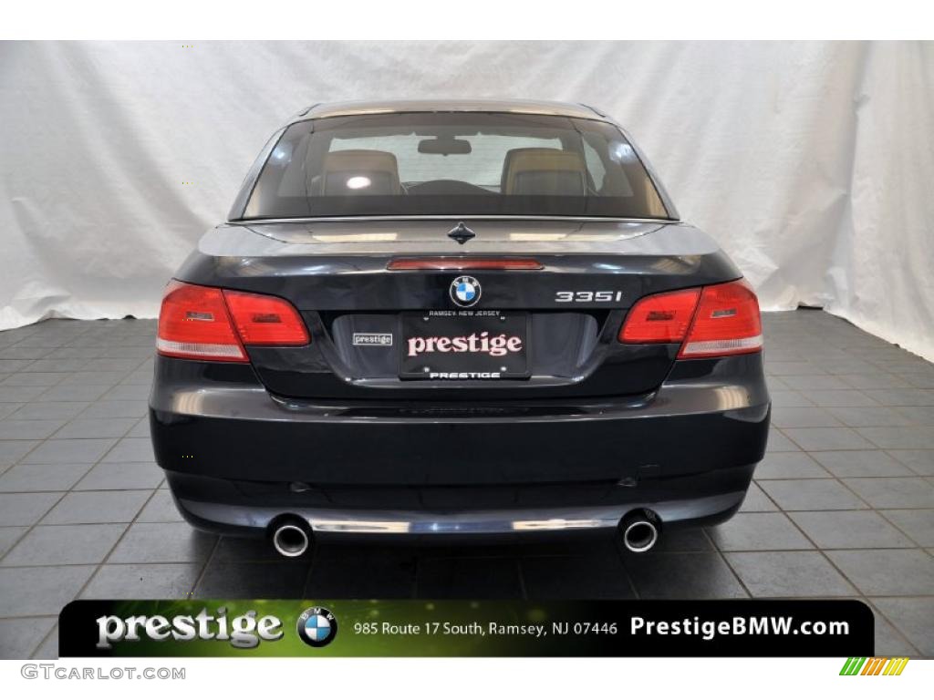 2010 3 Series 335i Convertible - Monaco Blue Metallic / Saddle Brown Dakota Leather photo #3