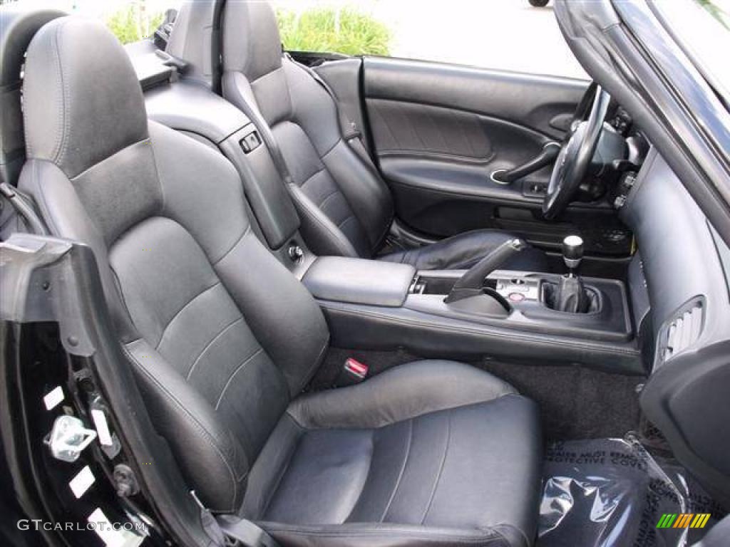 Black Interior 2006 Honda S2000 Roadster Photo #40843989