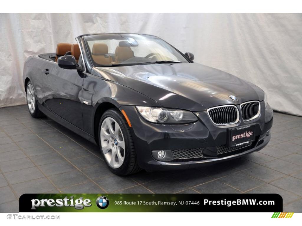2010 3 Series 335i Convertible - Monaco Blue Metallic / Saddle Brown Dakota Leather photo #8