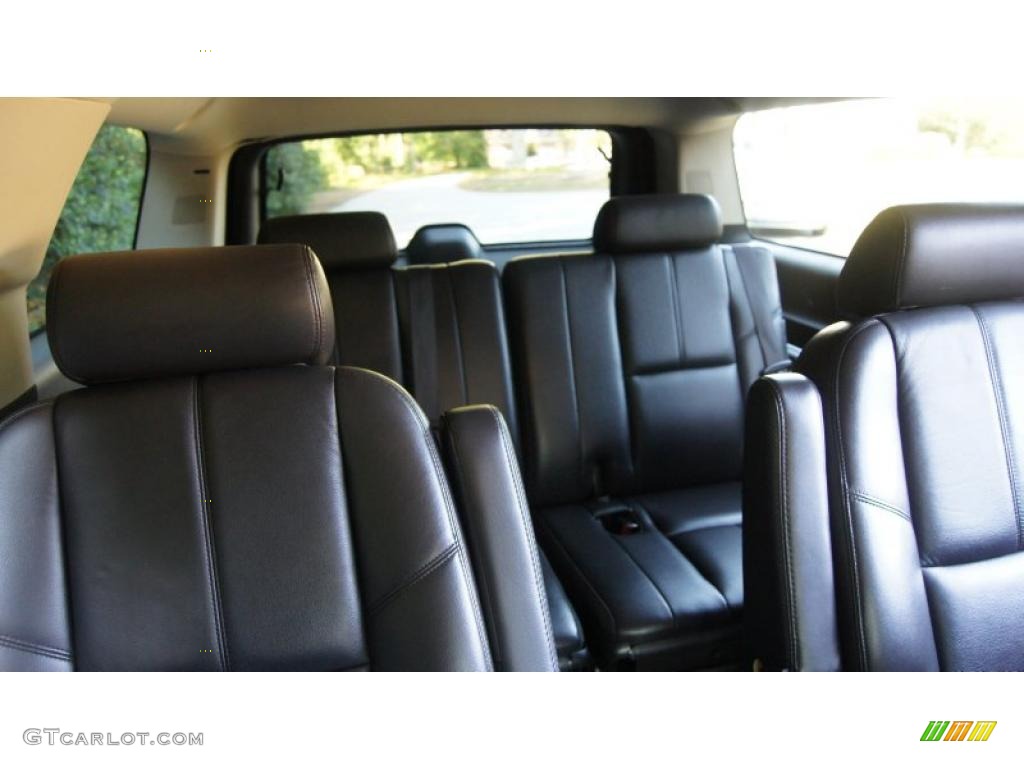 Ebony Interior 2008 Chevrolet Suburban 1500 LT Photo #40845577