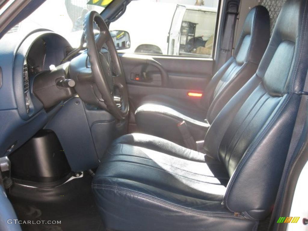 Blue Interior 2005 Chevrolet Astro Commercial Van Photo #40846716