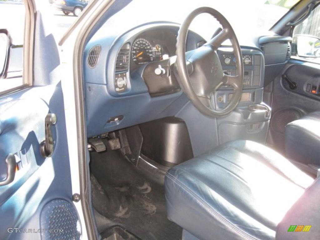 Blue Interior 2005 Chevrolet Astro Commercial Van Photo #40846729