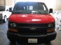 2005 Victory Red Chevrolet Express 3500 Commercial Van  photo #2